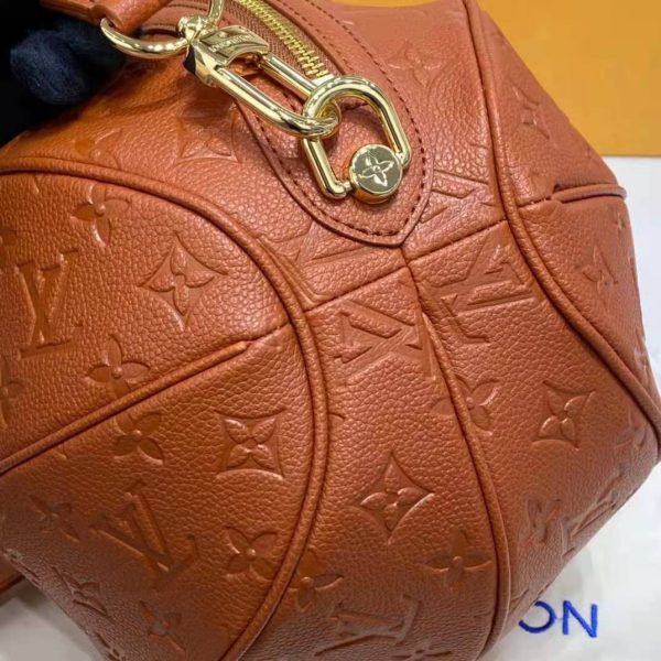 Louis Vuitton LV Unisex Ball in Basket LV x NBA Season 2 Brown Ball Grain Leather (14)