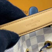 Louis Vuitton LV Unisex Néonoé MM Bucket Bag Blue Damier Azur Coated Canvas