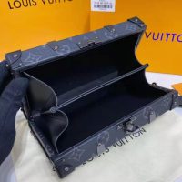 Louis Vuitton LV Unisex Wallet Trunk Grey Monogram Coated Canvas Cowhide Leather