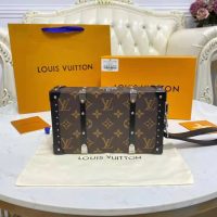 Louis Vuitton LV Unisex Wallet Trunk Monogram Coated Canvas Cowhide LeatherMonogram Coated Canvas Cowhide Leather (1)