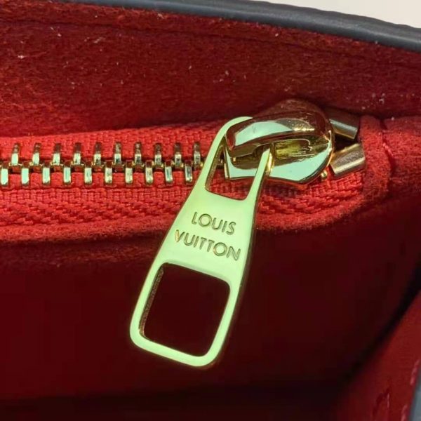 Louis Vuitton LV Women Croisette Chain Wallet Scarlet Red Damier Ebene Coated Canvas (1)