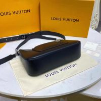 Louis Vuitton LV Women Marelle Handbag Black Epi Grained Cowhide Leather Canvas