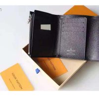 Louis Vuitton Unisex Twist Compact Wallet Black Epi Grained Cowhide Leather