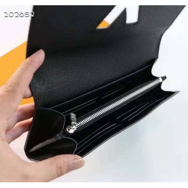 Louis Vuitton Unisex Twist Wallet Black Epi Grained Cowhide Leather (1)