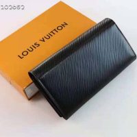 Louis Vuitton Unisex Twist Wallet Black Epi Grained Cowhide Leather