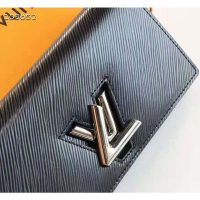 Louis Vuitton Unisex Twist Wallet Black Epi Grained Cowhide Leather