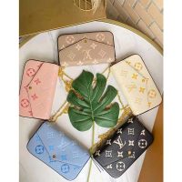 Louis Vuitton Women Félicie Pochette Cream Saffron Monogram Empreinte Embossed Supple Grained Cowhide