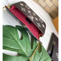 Louis Vuitton Women Félicie Pochette Monogram Empreinte Embossed Supple Grained Cowhide Leather