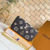 Louis Vuitton Women Félicie Pochette Monogram Empreinte Embossed Supple Grained Cowhide Leather