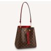 Louis Vuitton Women NéoNoé Bucket Bag Coquelicot Red Monogram Coated Canvas