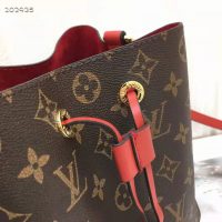 Louis Vuitton Women NéoNoé Bucket Bag Coquelicot Red Monogram Coated Canvas