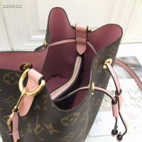 Louis Vuitton Women NéoNoé Bucket Bag Rose Poudré Pink Monogram Coated Canvas