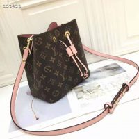 Louis Vuitton Women NéoNoé Bucket Bag Rose Poudré Pink Monogram Coated Canvas