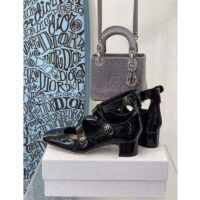 Dior Women Shoes D-Doll Pump Black Shiny Laminated Calfskin