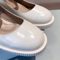 Dior Women Shoes D-Doll Pump White Shiny Calfskin CD Signature