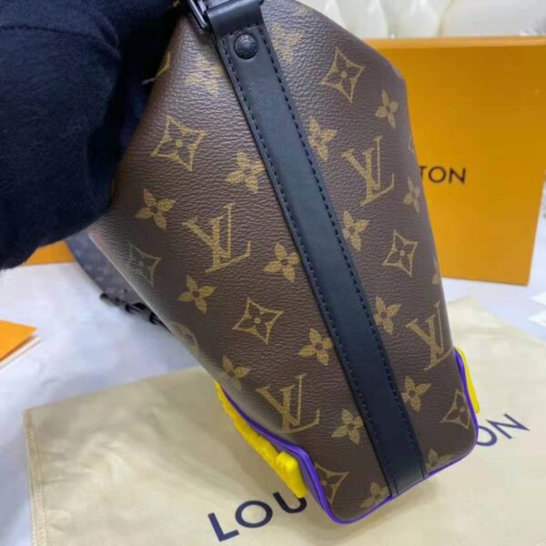 Louis Vuitton LV Unisex Cruiser Messenger Monogram Coated Canvas Cowhide Leather (18)