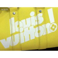 Louis Vuitton LV Unisex Keepall XS Bag Yellow Cowhide Leather