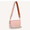 Louis Vuitton LV Women Lockme Tender Rosewater Pink Grained Calf Leather