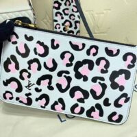 Louis Vuitton LV Women Neverfull MM Tote Bag Wild at Heart Cream Embossed Supple Grained Cowhide