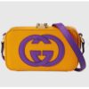 Gucci Women Interlocking G Mini Bag Yellow and Purple Leather Interlocking G