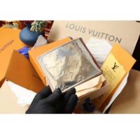 Louis Vuitton Unisex Slender Wallet Monogram Mirror Coated Canvas Monogram Flowers LVs