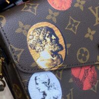 Louis Vuitton LV Unisex Pochette Metis Monogram Cameo Printed Canvas Cowhide Leather