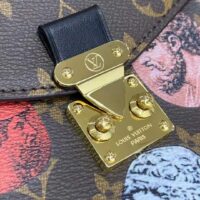 Louis Vuitton LV Unisex Pochette Metis Monogram Cameo Printed Canvas Cowhide Leather