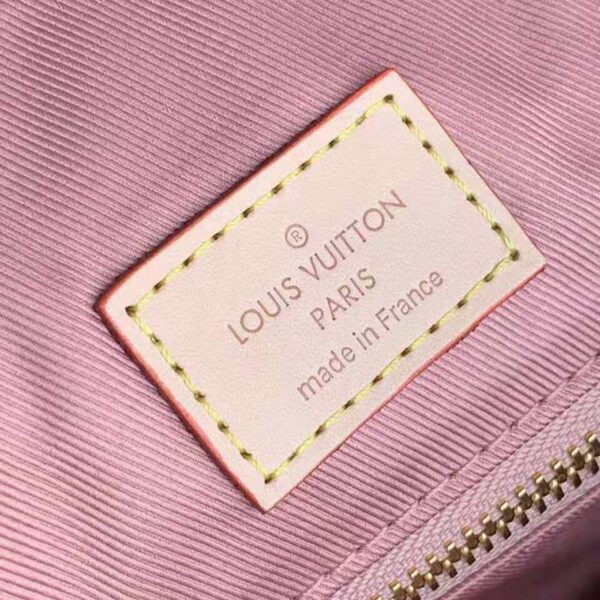 Louis Vuitton Women Graceful PM Hobo Rose Ballerine Pink Monogram Coated Canvas (1)