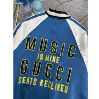 Gucci GG Women Gucci 100 Duchesse Jacket Blue White Duchesse