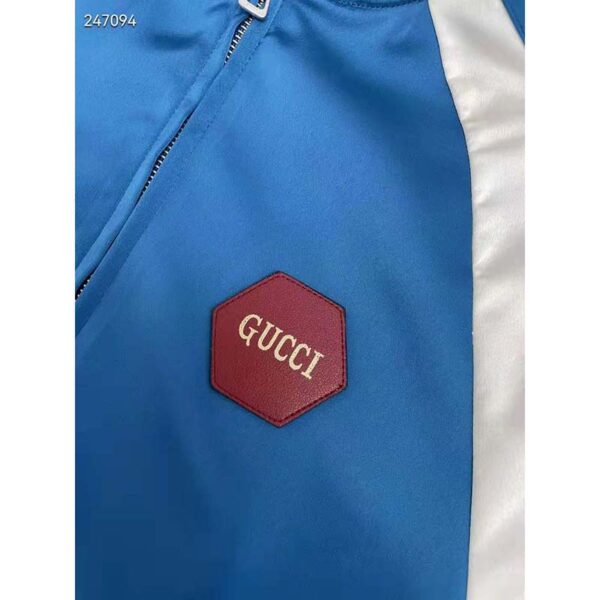 Gucci GG Women Gucci 100 Duchesse Jacket Blue White Duchesse (5)