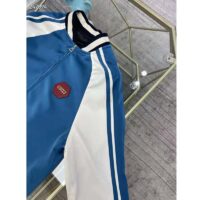 Gucci GG Women Gucci 100 Duchesse Jacket Blue White Duchesse