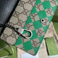 Gucci Unisex Dionysus Small Shoulder Bag Beige GG Supreme Canvas