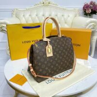 Louis Vuitton LV Unisex Grand Palais Tote Brown Monogram Coated Canvas