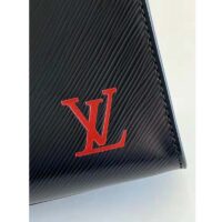 Louis Vuitton LV Unisex Sac Plat PM Black Epi Grained Cowhide Leather