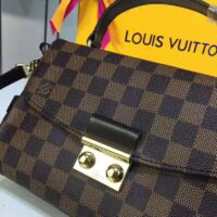 Louis Vuitton LV Women Croisette Brown Damier Ébène Canvas Satchel