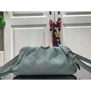 Louis Vuitton LV Women Scala Mini Pouch Green Mahina Perforated Calf Leather