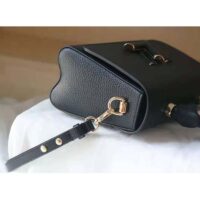 Louis Vuitton LV Women Twist MM Handbag Black Taurillon Leather Smooth Calfskin