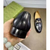 Gucci GG Men’s Loafer with Horsebit Black Leather Horsebit Detail