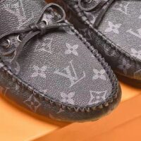 Louis Vuitton LV Men Arizona Mocassin Eclipse Black Monogram Eclipse Canvas