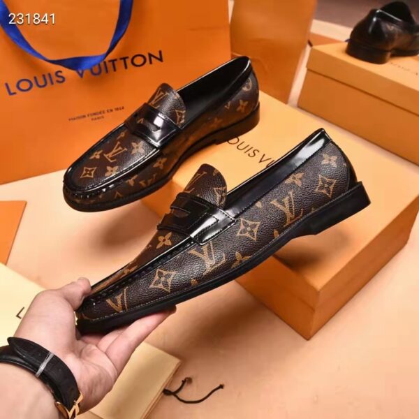 Louis Vuitton LV Men LVXNBA Loafer Ebene Monogram Canvas Blake Construction (11)