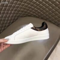 Louis Vuitton LV Unisex Luxembourg Sneaker White Perforated Calf Suede Leather (1)