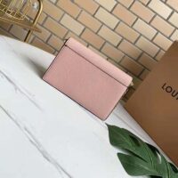 Louis Vuitton LV Women Mylockme Chain Pochette Beige Soft Grained Calfskin