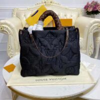 Louis Vuitton LV Unisex OnTheGO GM Tote Bag Black Econyl