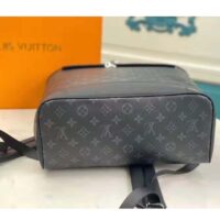 Louis Vuitton LV Unisex Steamer Backpack Black Monogram Eclipse Canvas (10)