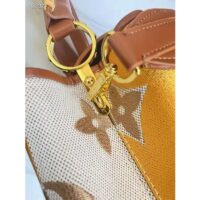 Louis Vuitton LV Women Capucines BB Handbag Yellow Calfskin Canvas (4)