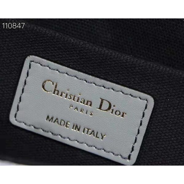 Dior Women 30 Montaigne Bag Gray Dior Oblique Jacquard (9)