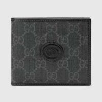 Gucci GG Women Wallet Interlocking G Black GG Supreme Canvas (9)