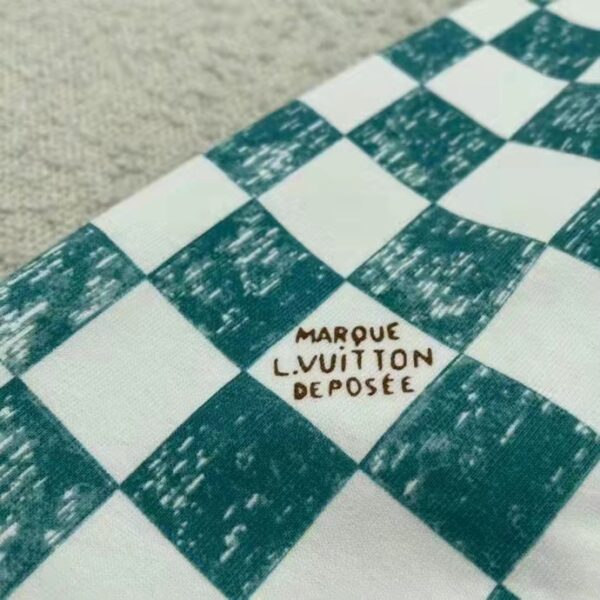 Louis Vuitton LV Men Damier Printed Crewneck Cotton Ocean Classic Sweatshirt Shape (13)