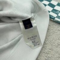 Louis Vuitton LV Men Damier Printed Crewneck Cotton Ocean Classic Sweatshirt Shape (9)