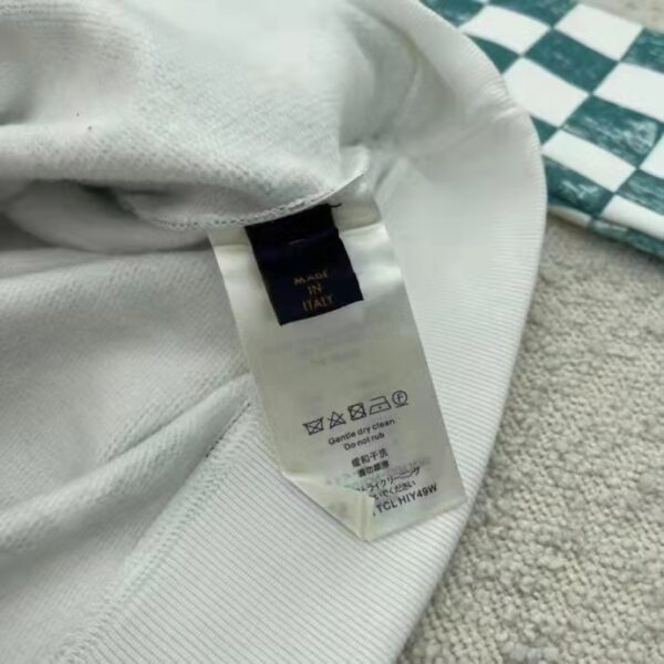 Louis Vuitton LV Men Damier Printed Crewneck Cotton Ocean Classic Sweatshirt Shape (15)